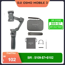DJI Osmo Mobile 3/Osmo Mobile 3 комбо-это складной gimbal для смартфонов с интеллигентая (ый) функции в наличии DJI Osmo Mobile 3/Osmo Mobile 3 комбо-это складной gimbal для смартфонов с интеллигентая (ый) функции в наличии