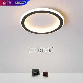 

Round Square Led Ceiling Lights For Home Entrance Balcony Corridor Plafond Lamp Simple Black Lighting Luminaria Lustre Luminaire