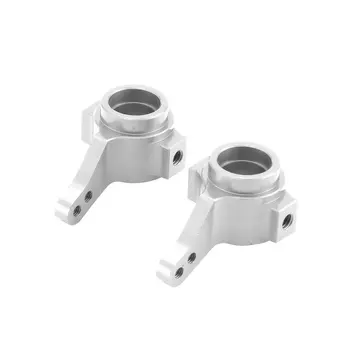

2pcs Aluminum Alloy Steering Knuckles Hub Carrier(L/R) For 1/10 Tamiya CC01 RC Car Upgraded Hop-Up Parts Crawler FJ CRUISER