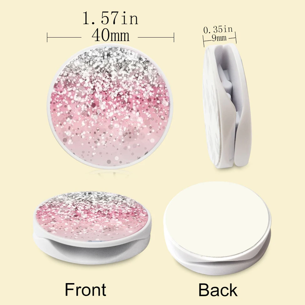 Universal Round Phone Grip For Girls Folding Phone Holder Stand Mobile Phone Accessories Surport For iPhone Huawei adjustable phone stand