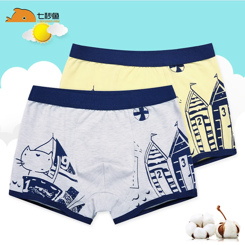 

boy Underwear kids 2019 95% cotton soft cartoon panties 2-14 years children underpants