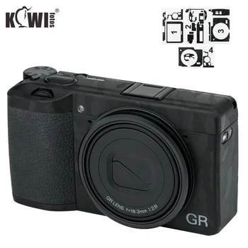 

Anti-Scratch Camera Body Cover Protector for Ricoh GR II GRII GR2 GR Mark II Anti-Slide Grip Holder Skin Guard Shield 3M Sticker