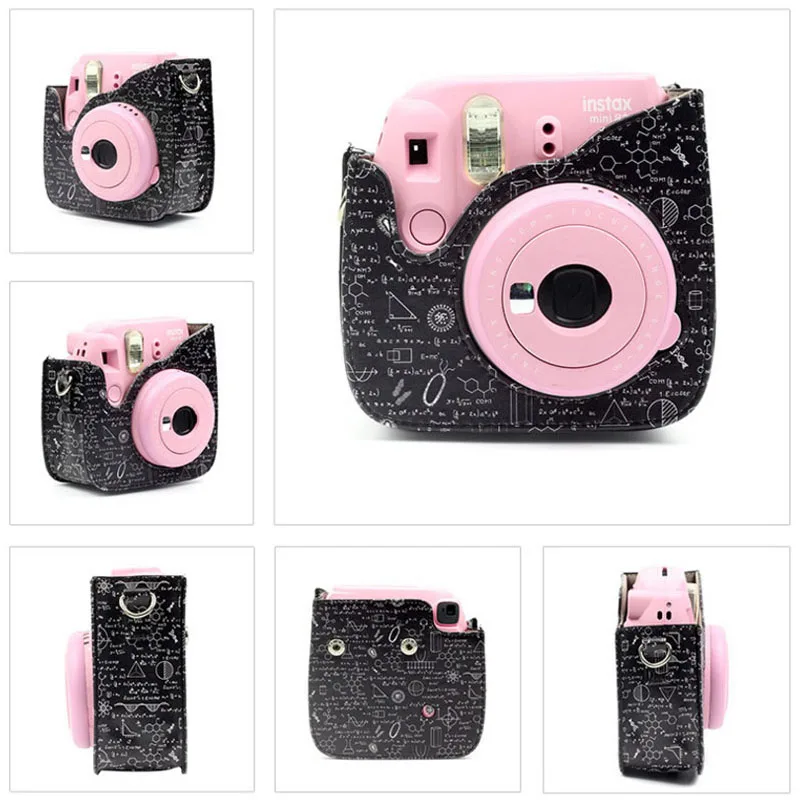 Кожаный чехол в стиле ретро для цифровой камеры с изображением звездного неба