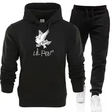 ##Special Price 2 Piece Set Mens Tracksuits Lil Peep Print Long Sleeve Hoodies And Long Sweatpants 2019 Autumn Winter Fashion Men Jogger Suits ##Special Price 2 Piece Set Mens Tracksuits Lil Peep Print Long Sleeve Hoodies And Long Sweatpants 2019 Autumn Winter Fashion Men Jogger Suits