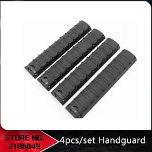 Тактический 4 шт./компл. защита для рук Панель ребристые 20 мм/Вивера Чехлы этой компанией с бесплатной доставкой