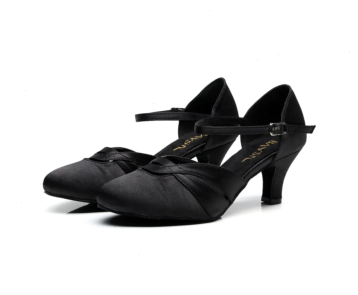 Salsa/бальные профессиональные туфли для латиноамериканских танцев; женская обувь с подошвой из коровьей кожи; современный водопроводный кран; стильная обувь на высоком каблуке 7,5 см; Schoenen