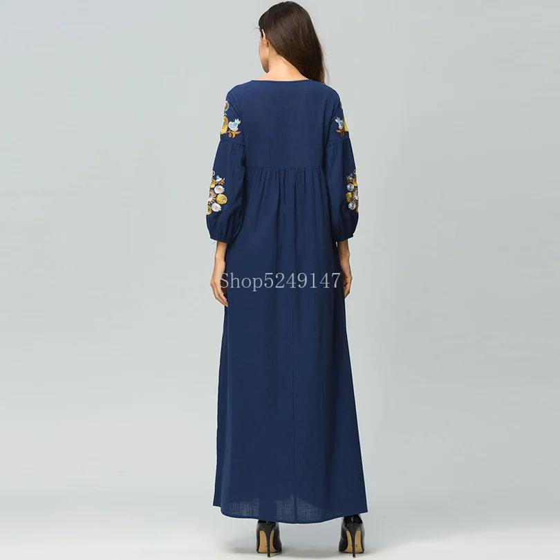 Vestido 2020 Eau Abaya Caftan Dubai Bangladesh Turquie Femmes Broderie Hijab Robe Musulmane Jilbab Robe Turque Vetements Islamiques Aliexpress