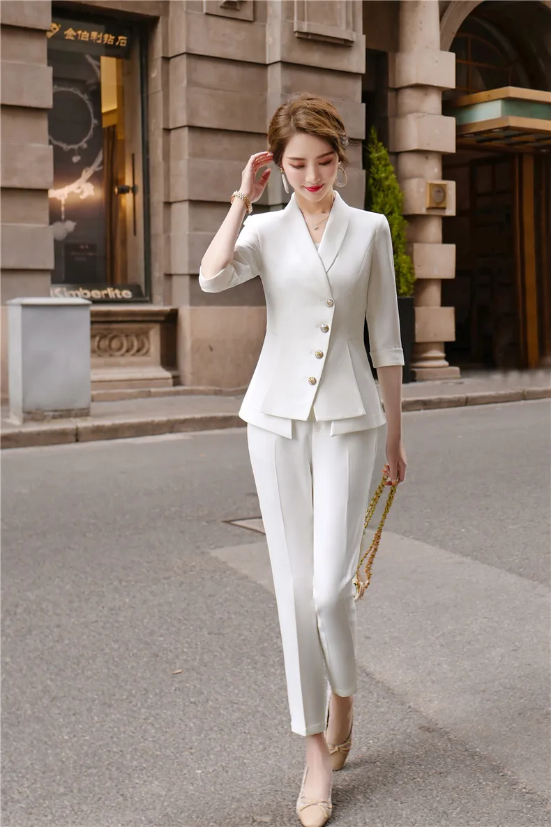 High Quality Casual Women's Suit Pants 