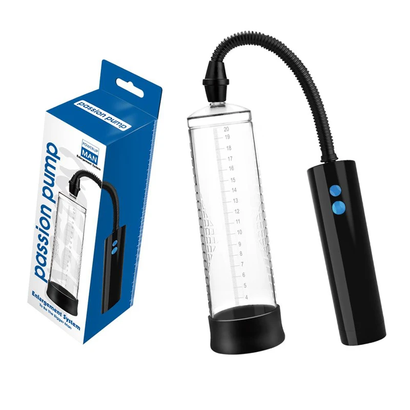 Men's Electric Vacuum Pump Cure Erectile Dysfunction 20cm Electric Penis Pump Rechargeable Dick