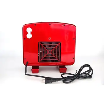 

Creat A Warm Atmosphere In The Cold Winter With The Led Light Coal Heater Desktop Heater Vertical Hot Plug Hot Air Blower