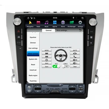 

CHOGATH 12.1 ''android 7.1 Vertical Screen system 2+32G Car Radio GPS Multimedia Stereo for Toyota camry 50 2014 2015 2016