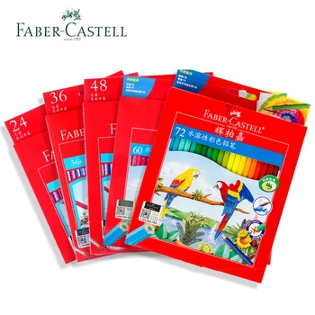 

Faber Castell 72/60/48/36/24/12 Color Set Water Soluble Color Pencil Art Painting Watercolor Professional Beginner