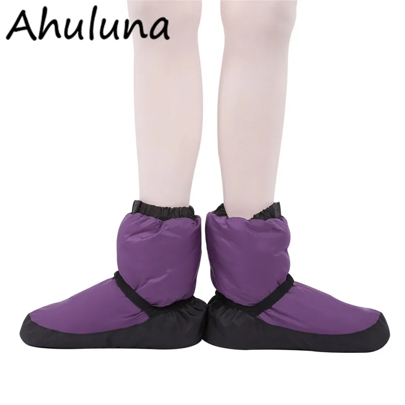 Botines de calentamiento baile de Ballet para mujer y niña, zapatos cálidos de punta de de Castillo Flo, botas de calentamiento de baile DS003 - AliExpress Deportes y entretenimiento