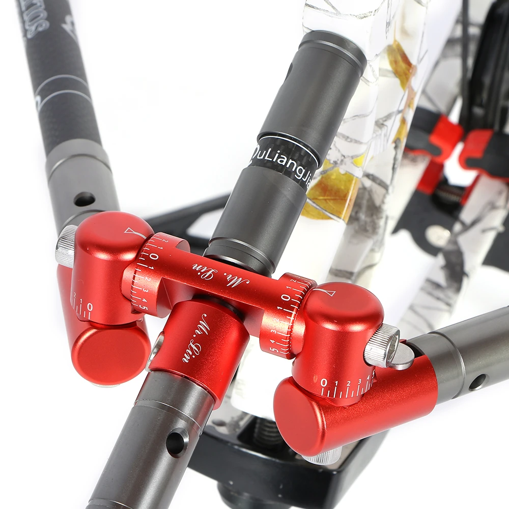 Bogenschießen Carbon Stabilisator V-Bar Balance Rod Set Recurve Compoundbogen