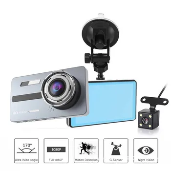 

NEW Video Recorder Dash Cam Dvr Car Registrator Recorder Dash Camera Full HD 1080P dash cam HD Dual Lens Dashcam 720P