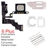 1set Proximity Sensor Light Front Camera Assembly Flex Cable For iPhone 5 5S 5C 6 6S Plus With Earpiece Speaker Metal +Screws ► Photo 3/6