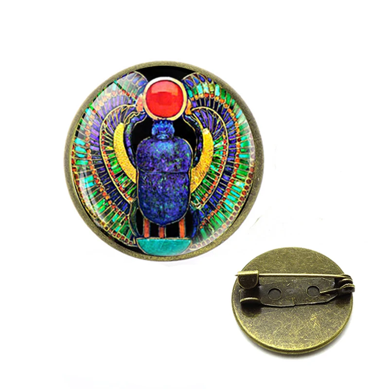 

Egyptian Scarab Beetle brooches Wicca Pagan Jewelry Rebirth Revival Eternity Gothic pins Christmas Gift Fallout4