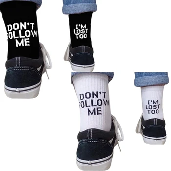 

2019 Street Style Hip-hop Skateboard Boy Harajuku Style Socks Tide Men Crews Unisex Sock