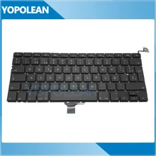 5pcs/lot Replacement Spain Spanish Keyboard For Macbook Pro 13