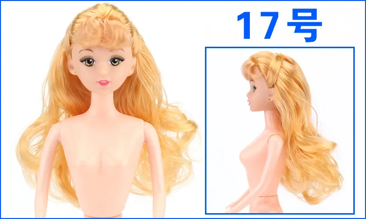 30 см BJD кукла 6 подвижные шарнирные куклы ручной работы торт выпечка кукла дизайн Женская Обнаженная кукла модные волосы куклы игрушки для девочек