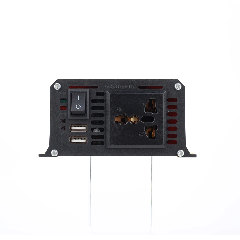 Vehemo DC 12 В к AC 220 В двойной USB инвертирующий усилитель мощности автомобильный Солнечный Инвертор Трансформатор