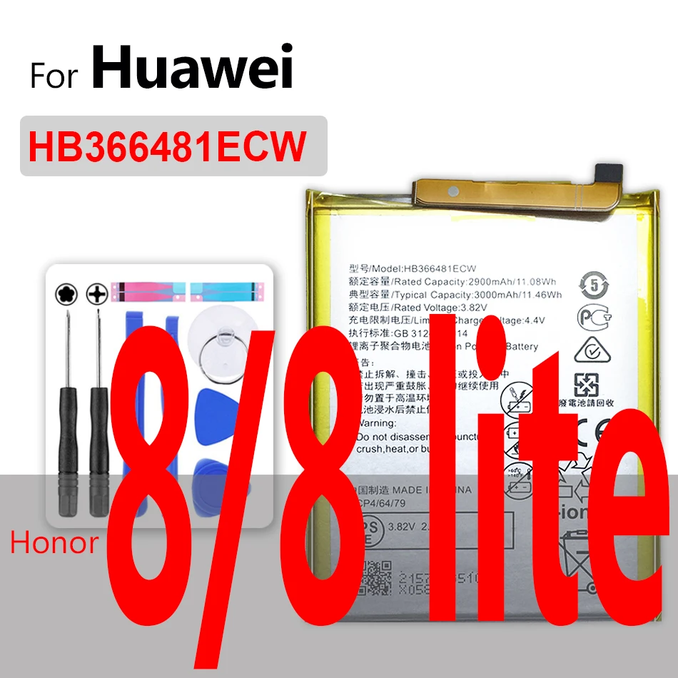 best battery phone Battery For Huawei honor 5C 6 6A 6C 6X 7 7C 7A 7S 7X 8 8A 8S 8C 8X 9 9i 10 10i 20 20i Lite Pro Plus/nova 2 2i 3 3i 3E 4 4e 5i 10000mah battery mobile Phone Batteries