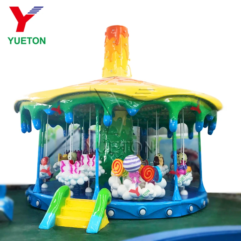 China Factory Promotion Children Attractions Outdoor Playground Merry Go Round |