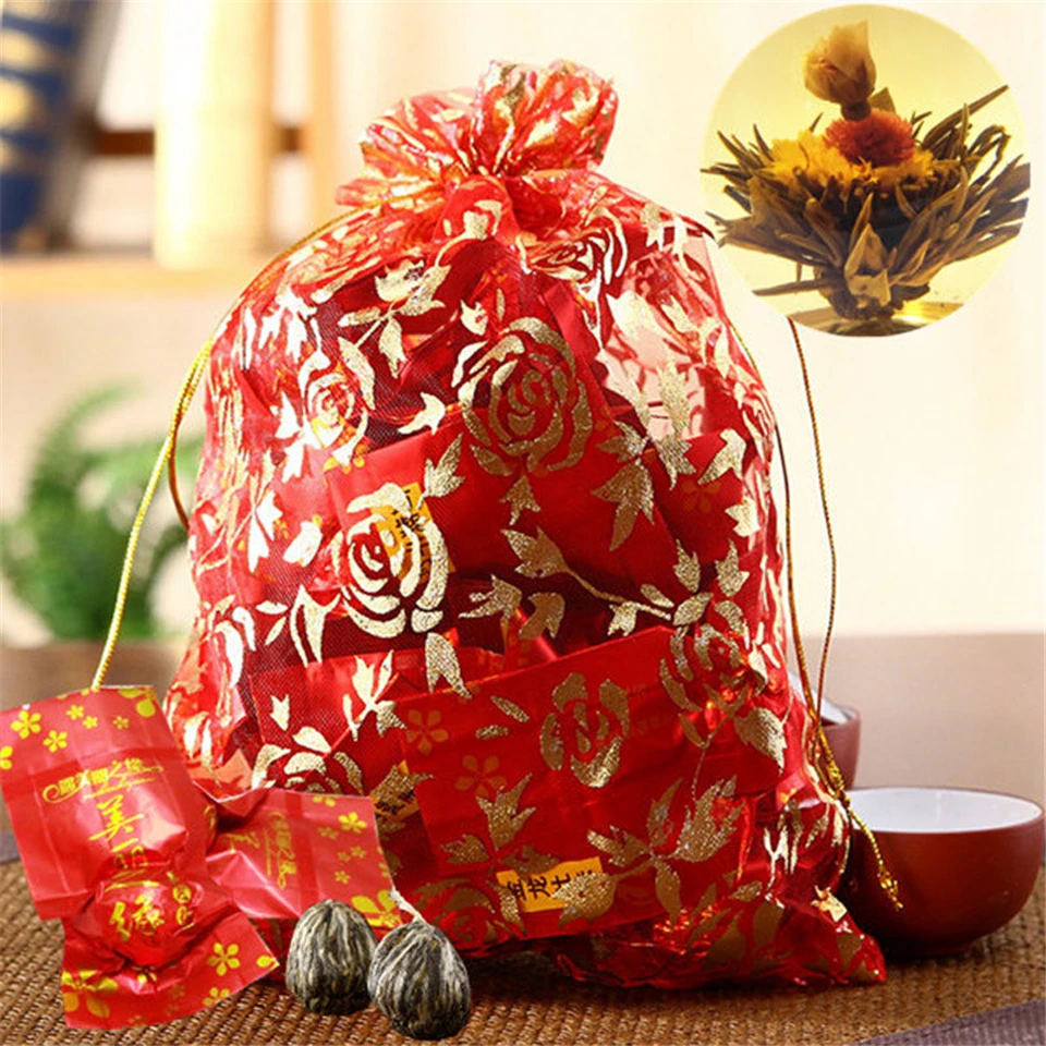 Новая китайская керамическая чашка - Цвет: 140g Flower Tea
