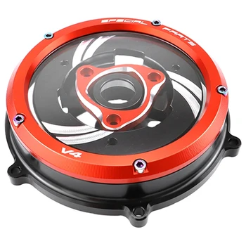 

CNC Clutch Cover Protector Guard for Ducati Panigale V4 V4S 2018 V4 Speciale 2018 Motorcycle Accessories Parts