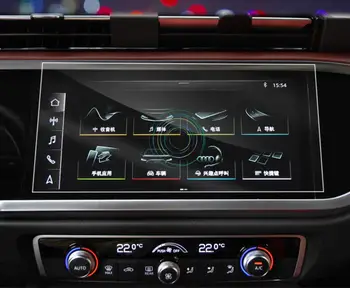 

Car Navigation Tempered Glass Screen Protective Film Guard Radio DVD GPS LCD Dash Board Screen Sticker For Audi Q3 2019