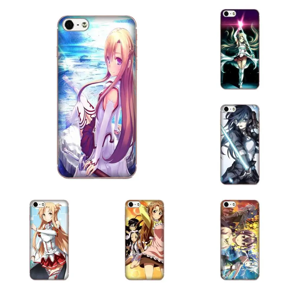 Asuna Sword Art Online для Xiaomi Redmi Note 2 3 3S 4 4A 4X 5 5A 6 6A Pro Plus с узором из ТПУ|Бамперы| |