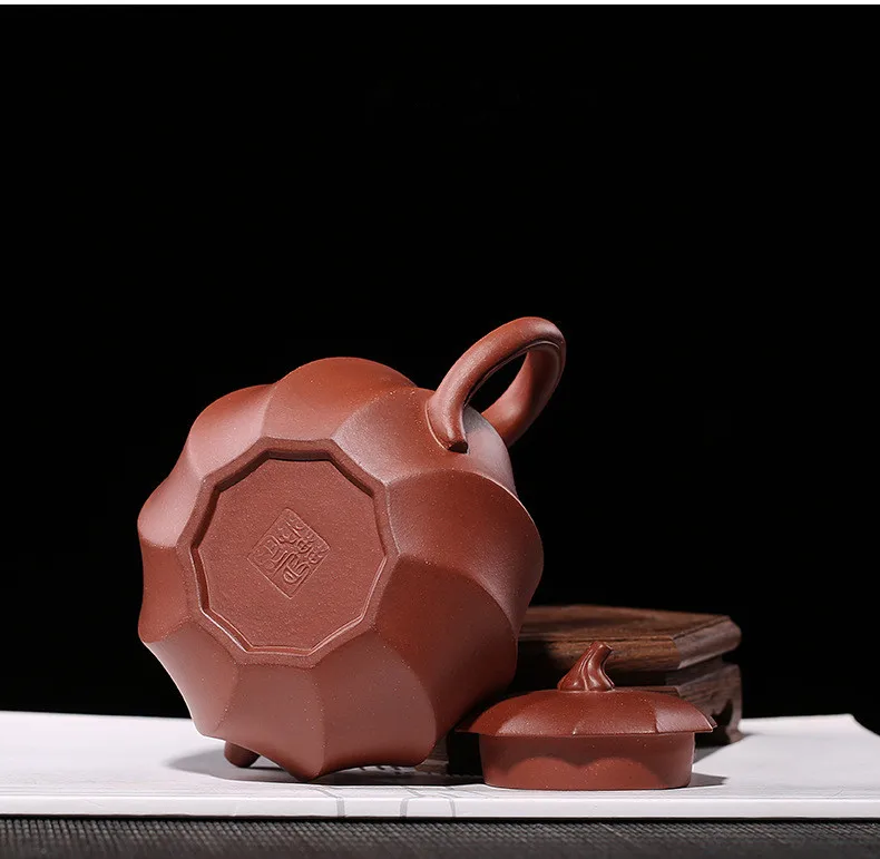 Teapot Yixing Zisha Clay Chinese Handmade Tea Pot Gongfu Tea Set 325ml High Quality New Design Safe Packaging With Gift Box
