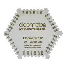 BrandElcometer B112AL, B112-1B, 3236M201, 3236M202 шестиугольная влажная пленка расчески