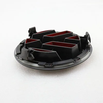150 мм матовый черный красный передний гриль автомобиля логотип значок на замену Эмблема Для VW Volkswagen Passat CC