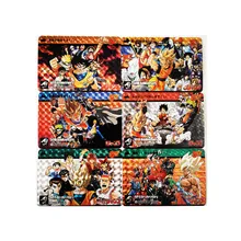 9pcs/set Jump 50th Anniversary Dragon Ball One Piece Bleach Super Saiyan Goku Hobby Collectibles Game Collection Cards
