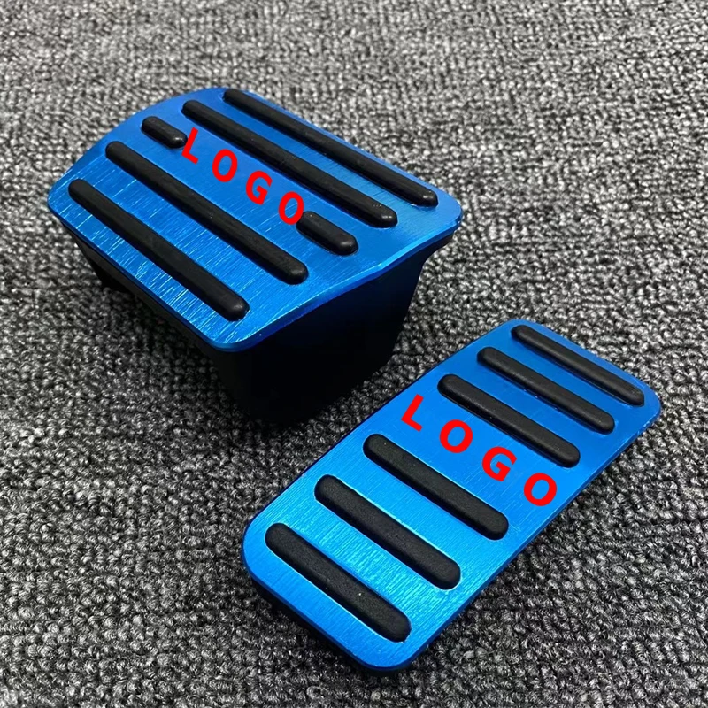 Footrest Pedal for Volkswagen Tiguan L Car Brake Fuel Accelerator Pedals Covers Pad Interior Accessory