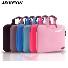 Сумка для ноутбука AIYKEXIN, чехол для Macbook Air Pro 13 15 12, деловая сумка, Портативная сумка для 13,3, 15,6, ноутбук для Dell acer