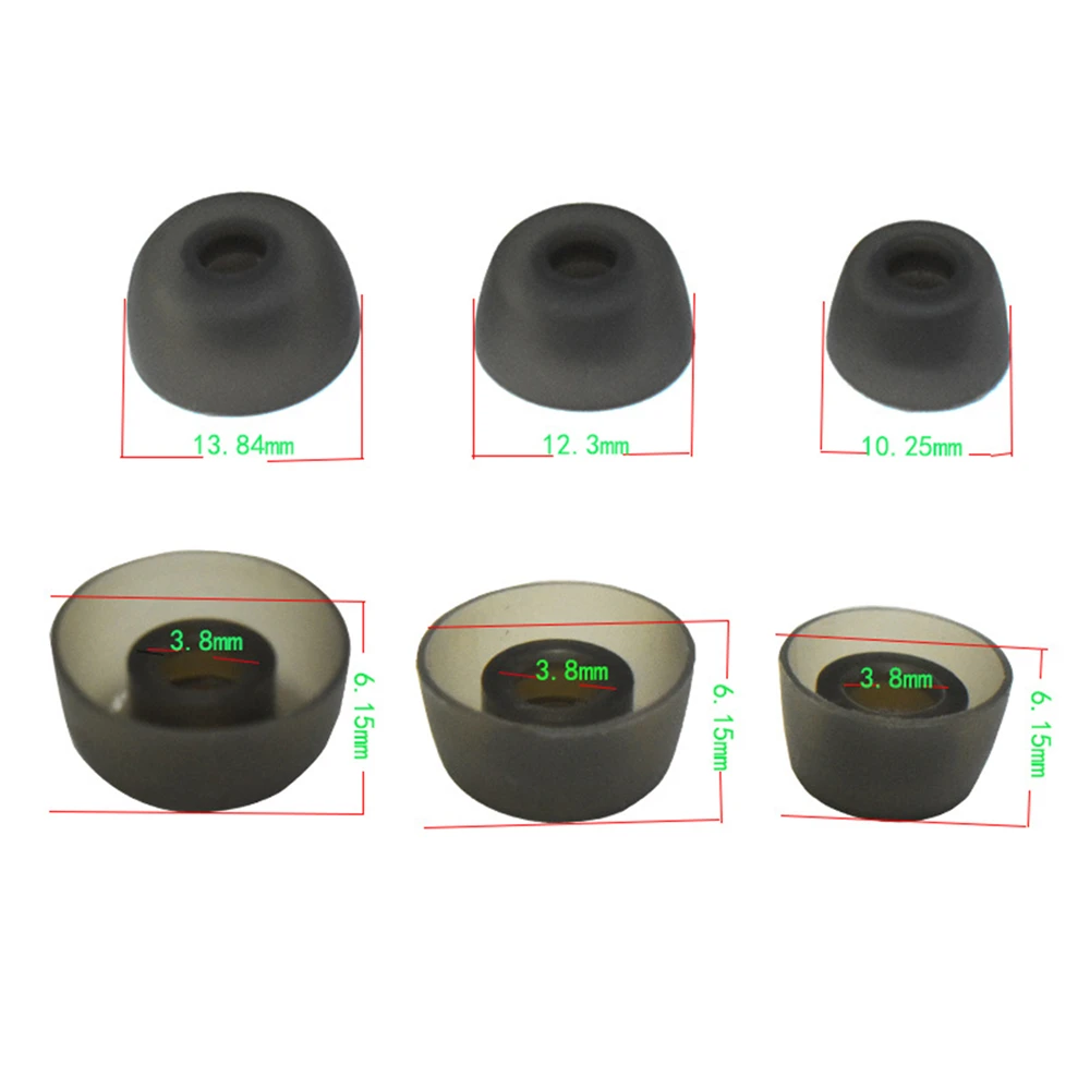 Auricolari In Silicone S/M/L Auricolari In-Ear Per Jabra Elite 75T/ 65T/ Active/ Sport Evolve Cuffie Wireless Custodia Per L'Orecchio