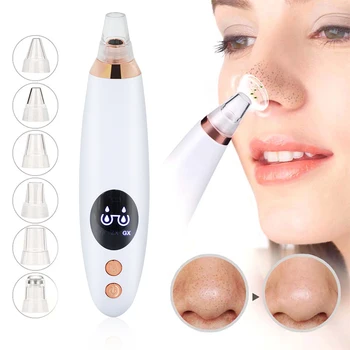

Electric Blackhead Remover Vacuum Against Black Dots Pore Acne Cleansing Facial Tools Pimple Acne Remover Face Beauty Machine