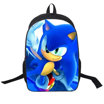 

Sonic Boom Children School Bags for Girls Boys Book Bag Anime Teen Backpack zainetto donna Baby Backpacks 3D Kids Bag schooltas