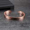 Real Copper Magnetic Bracelet for Women Adjustable Vintage Viking Pure Copper Bracelet & Bangles Cuff Copper Magnetic Bracelet 5
