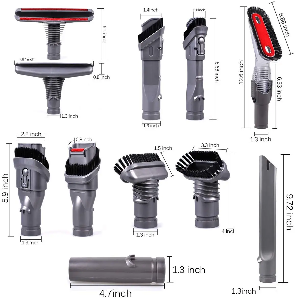 Vacuum Attachments Replacement For 