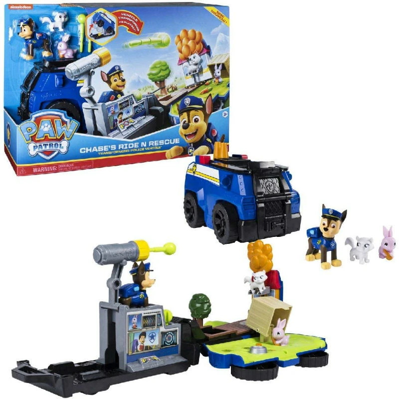 paw patrol chase cruiser ride on