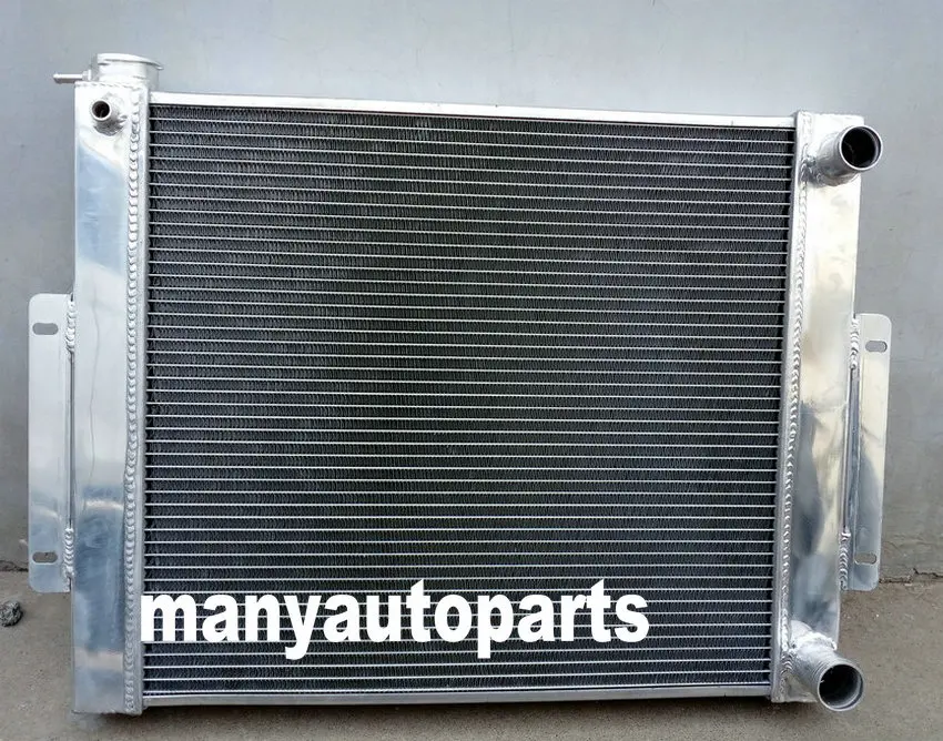 Aluminum Radiator For JEEP CJ7 WITH CHEVY V8 LS SWAP 1976 1986 CJ