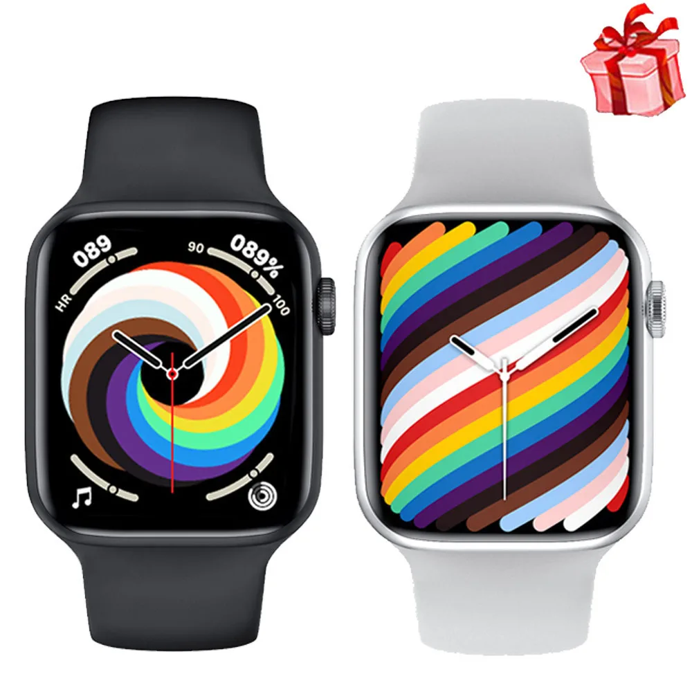 2021 IWO 13 PRO Watch 7 T500 Smart Watch Series 7 DIY Dials Heart Rate BT Call Men Women Sport Smart Watch PK X8MAX HW22 W46 W37 