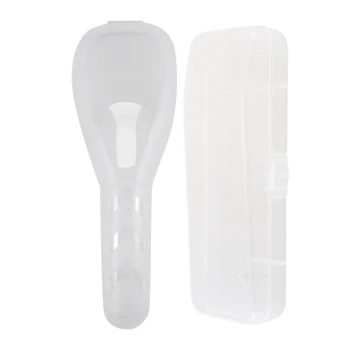 

2x Men's Razor Box Razor Blades Holder Shaving Machine Storage Box Shaver Travel Case for Gillette (Not Include Shaver)