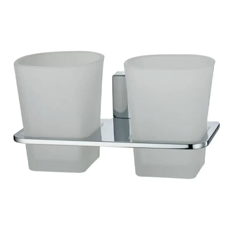 Держатель стакана двойной WasserKRAFT Leine K-5028D