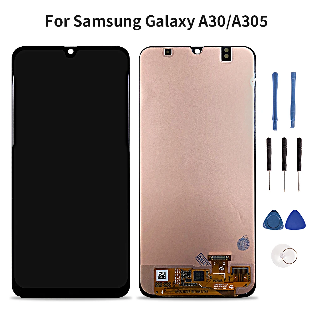 

6.4'' LCD Display For Samsung Galaxy A30 A305/DS A305F A305FD A305A Touch Screen Digitizer Assembly Replacement part
