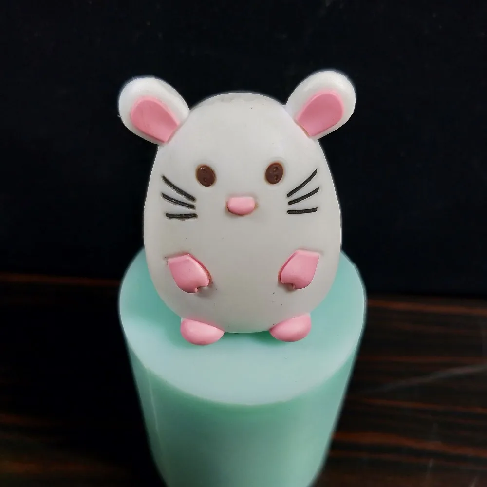 Ручной работы 3D котенок бетонный цемент плесень Аромат камень плесень Руководство DIY Силиконовая Форма Смола Плесень Свеча Плесень