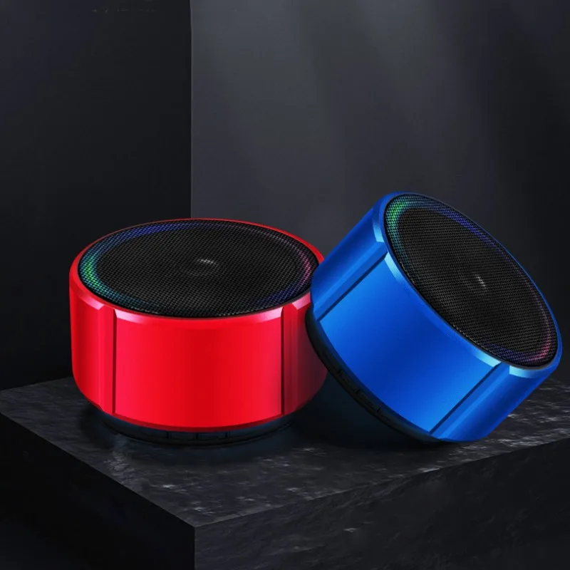 Portable Mini Wireless Bluetooth Speaker Aux Input Support TF Card Wireless Loudspeaker With Mic